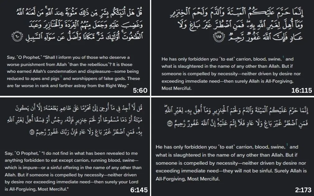 Story of Pig in Islam